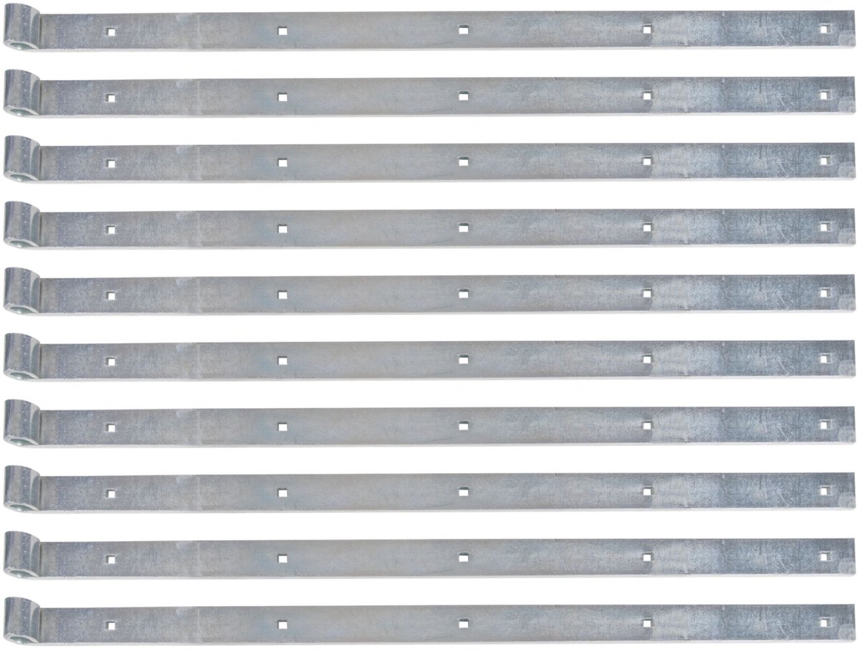 Alberts 862435 Rolluikband | in diverse uitvoeringen | verzinkt blauw | rol Ø14 mm | afmeting 700 x 35 mm | Set van 10