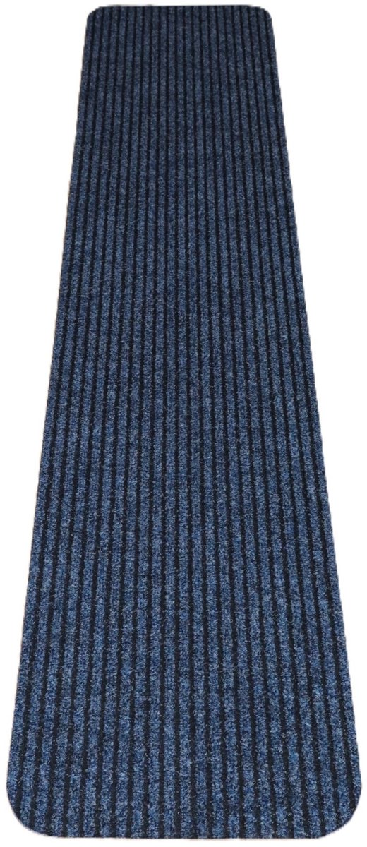 PRIMA - Heavy Duty - Keukenmat - loper - blauw- 40x180cm - antislip