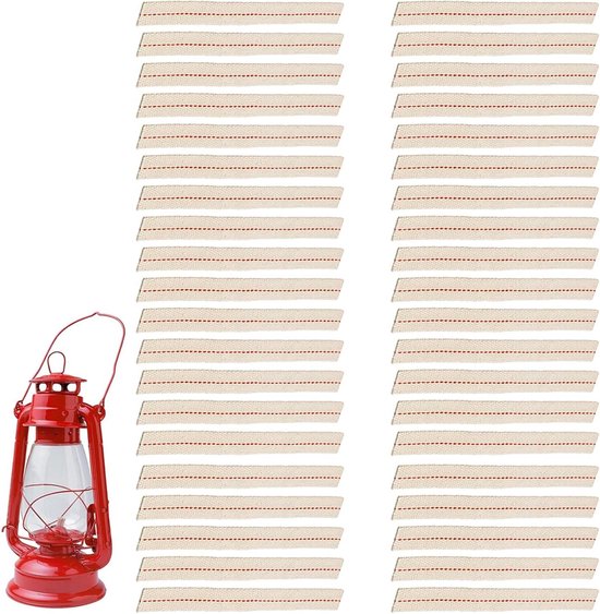 10 Meter Lont voor Olielampen en Petroleumlampen - 13 mm Breed - Kerosine Lamp, Oliebrander - Doe-Het-Zelf