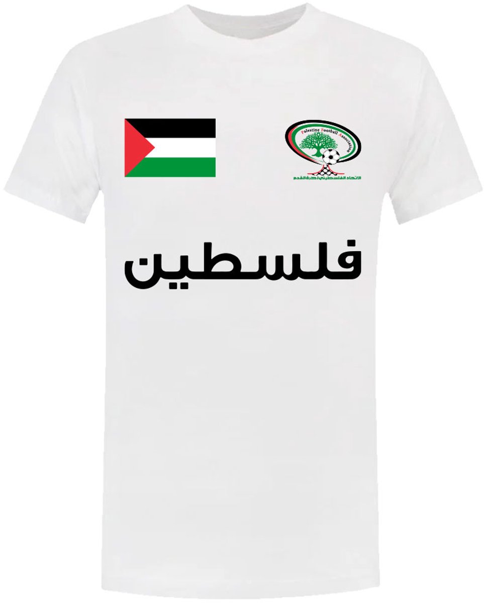 Palestina football Heren T-shirt - Voetbal - palestijnse vlag - leuk - shirt