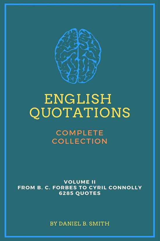 English Quotations Complete Collection: Volume II - cover