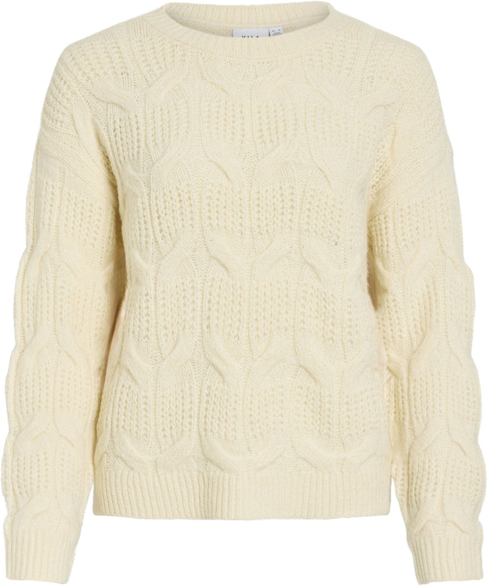 VILA - VITOKO L/S CABLE KNIT TOP - NOOS - Dames - Gebreide truien