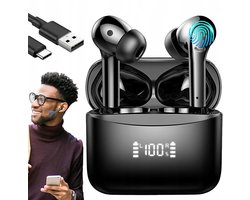 AI Vertaling Oordopjes - Smart Translation Earbuds - Real-time Tolken - 143 Talen - 42 Uur Batterij - Noise Cancelling - IP7 Waterdicht - Voor Zakelijk en Reizen