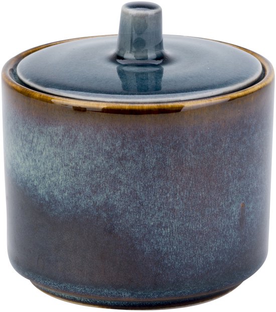 Sucrier Cosy & Trendy Quintana Bleu - D8 X H6.7-8.5 cm