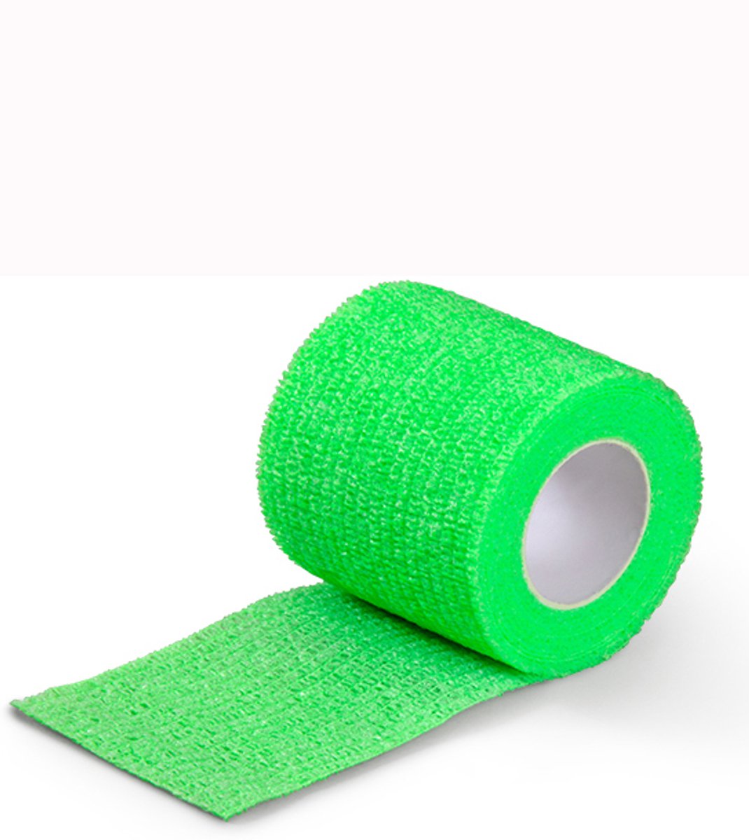 Elastische fixatiezwachtel, 50 mm x 4,5 m, lichtgroen.
