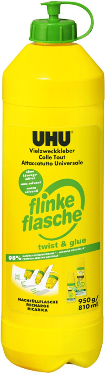 UHU Alleslijm grote fles, 950 g