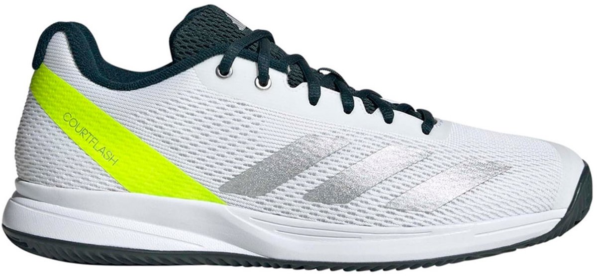 Adidas Courtflash Speed 2 Hardcourt Schoenen Man Zilver