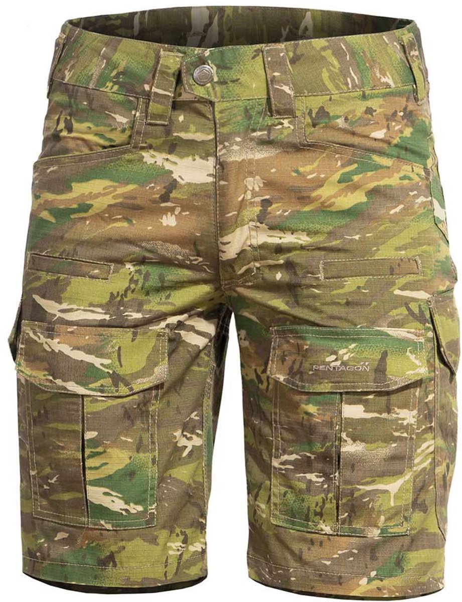 Pentagon Lycos Sp Camo Korte Broek Man Grassman