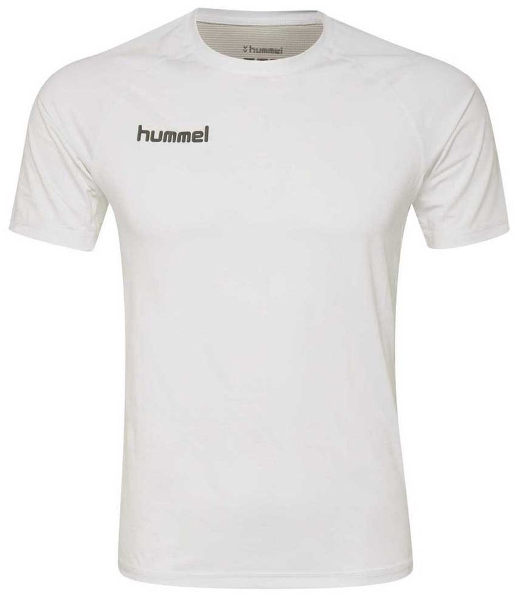 Hummel First Performance T-shirt Met Korte Mouwen Wit 140 cm Jongens,Meisjes