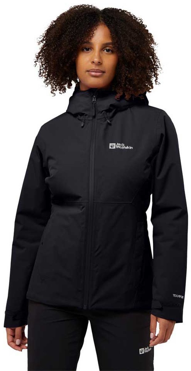Jack Wolfskin Wisper Ins Jas Vrouw Zwart