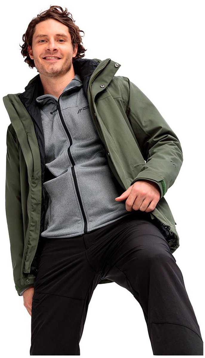 Maier Sports Peyor 3in1 Jas Regular Man Zwart