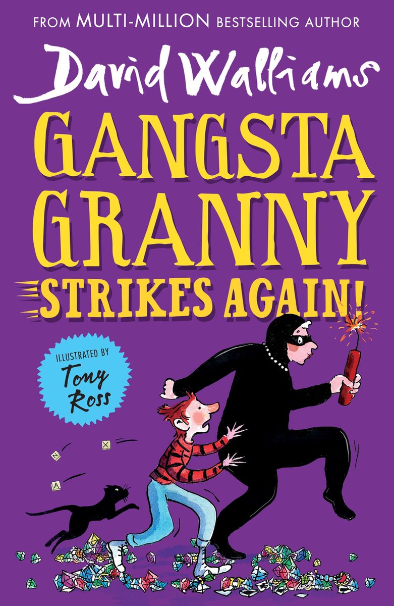 Omslag van Gangsta Granny Strikes Again!