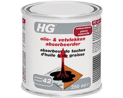 HG tegel en natuursteen olie- en vetvlekken absorbeerder (product 42) 250ml