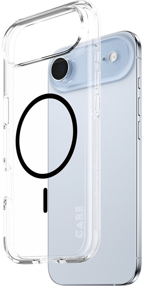 CARE by PanzerGlass Urban Explorer Transp. - Zwart MagSafe iPhone Air