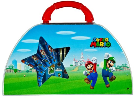 Super Mario Kleurkoffer 51-delig