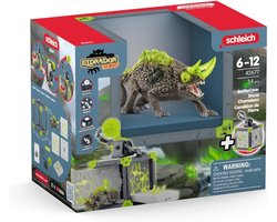 foto van schleich ELDRADOR CREATURES BattleCave Steen Kameleon - 42677