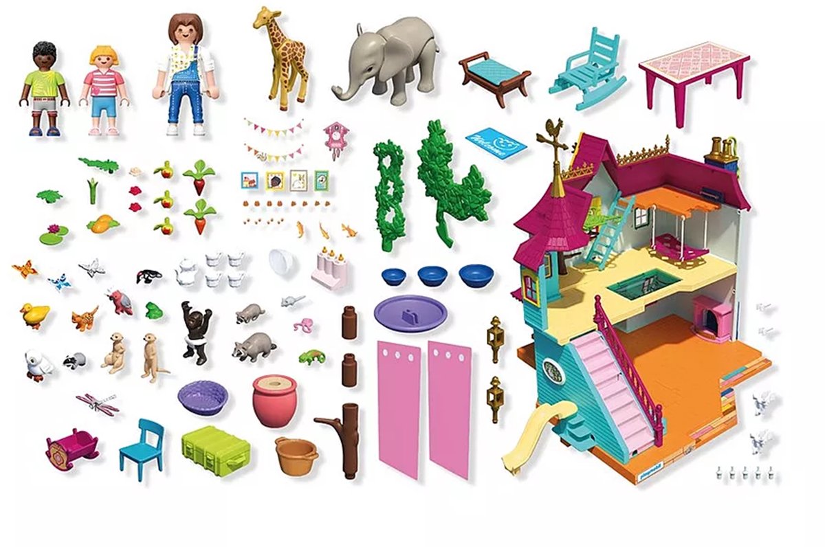 PLAYMOBIL Animals & Friends: Colourful Animal Mansion - 71852 — afbeelding 11