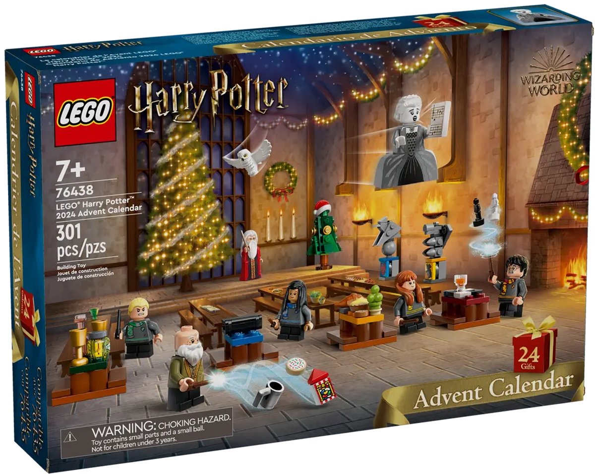 Bol.com LEGO Harry Potter - Adventskalender 2024 - 76438 aanbieding