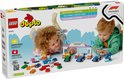 Emballage Duplo Voitures et pilotes de course équipe F1 avec enfants qui jouent