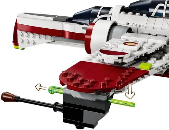 LEGO Star Wars™ ARC-170 Starfighter™ bouw 75402