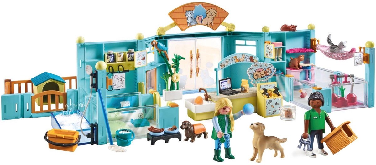 PLAYMOBIL My Life Dierenhotel 71742 — afbeelding 2