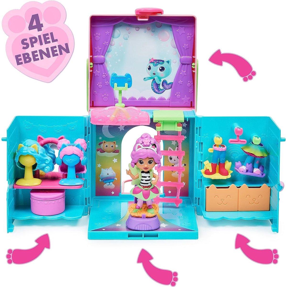 Gabby's Poppenhuis - Gabby's Verkleedkamer-speelset met accessories en unieke Gabby-figuur — afbeelding 17