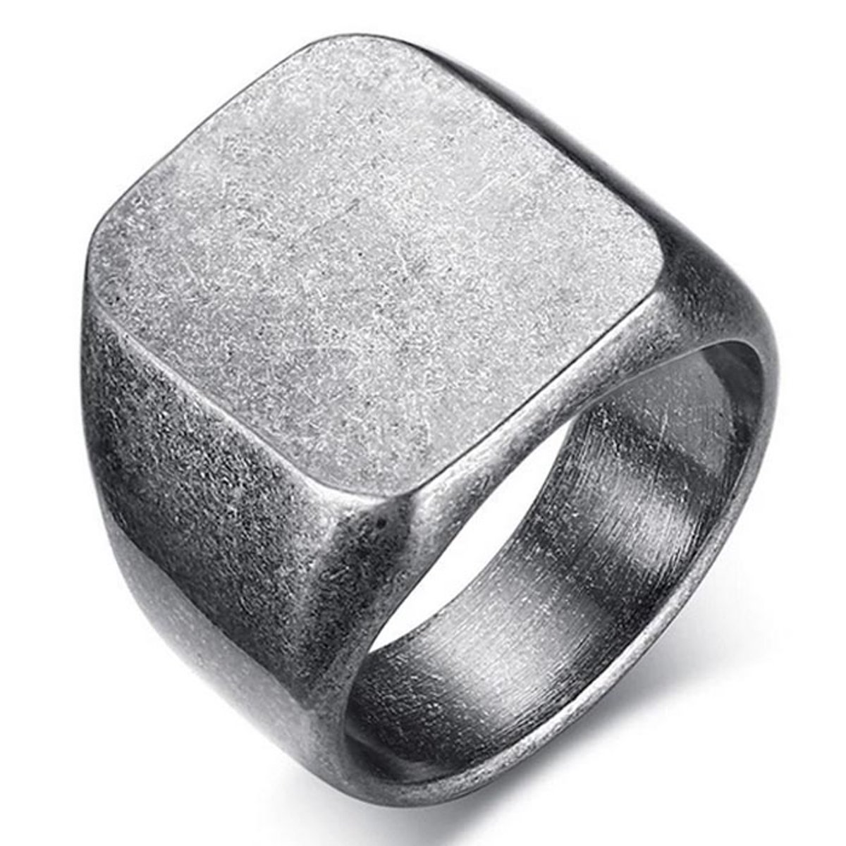 Stalen zegelring van Mendes Used Look-21mm op Prijzenvolger.com