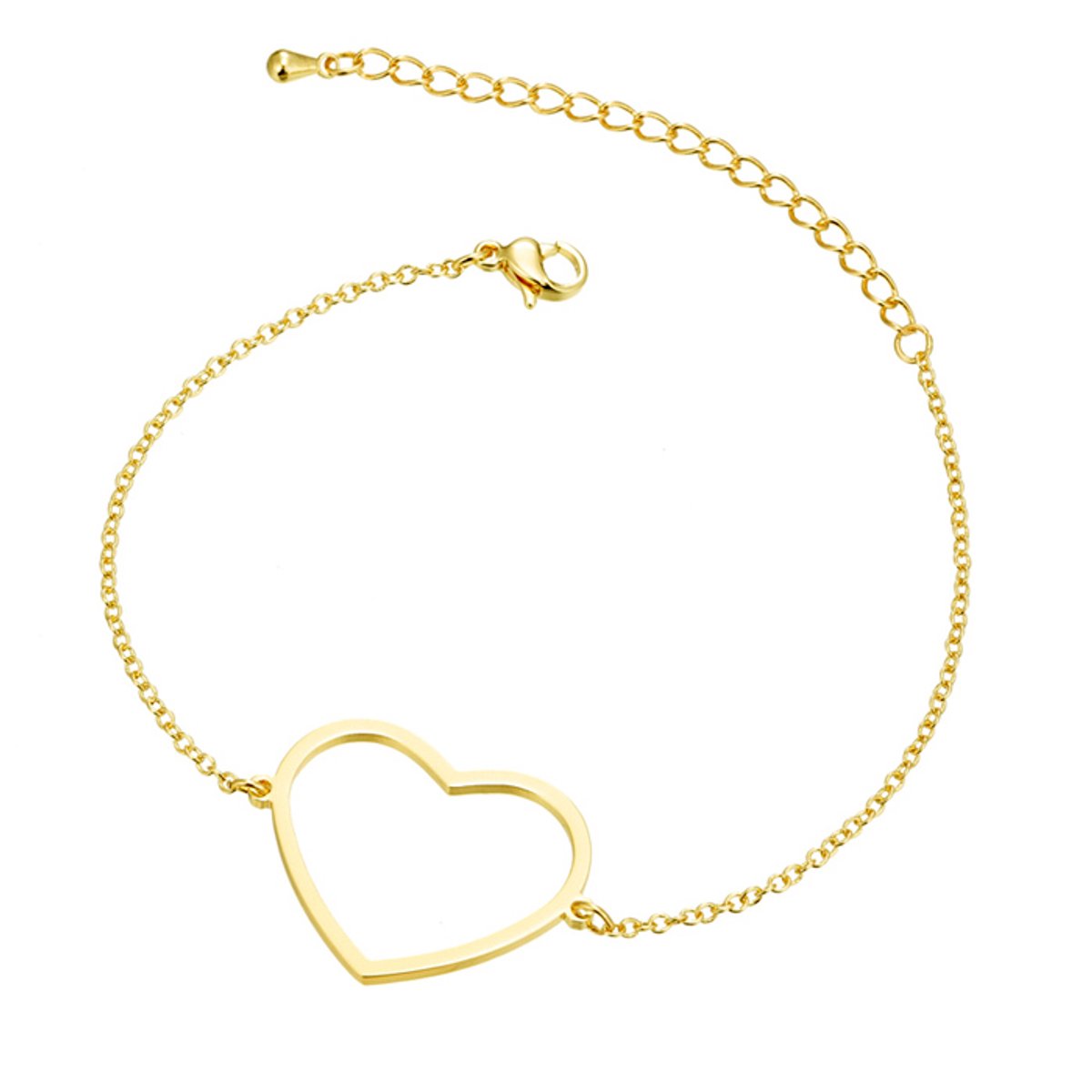 Cilla Jewels Dames Armband Hart Goudkleurig