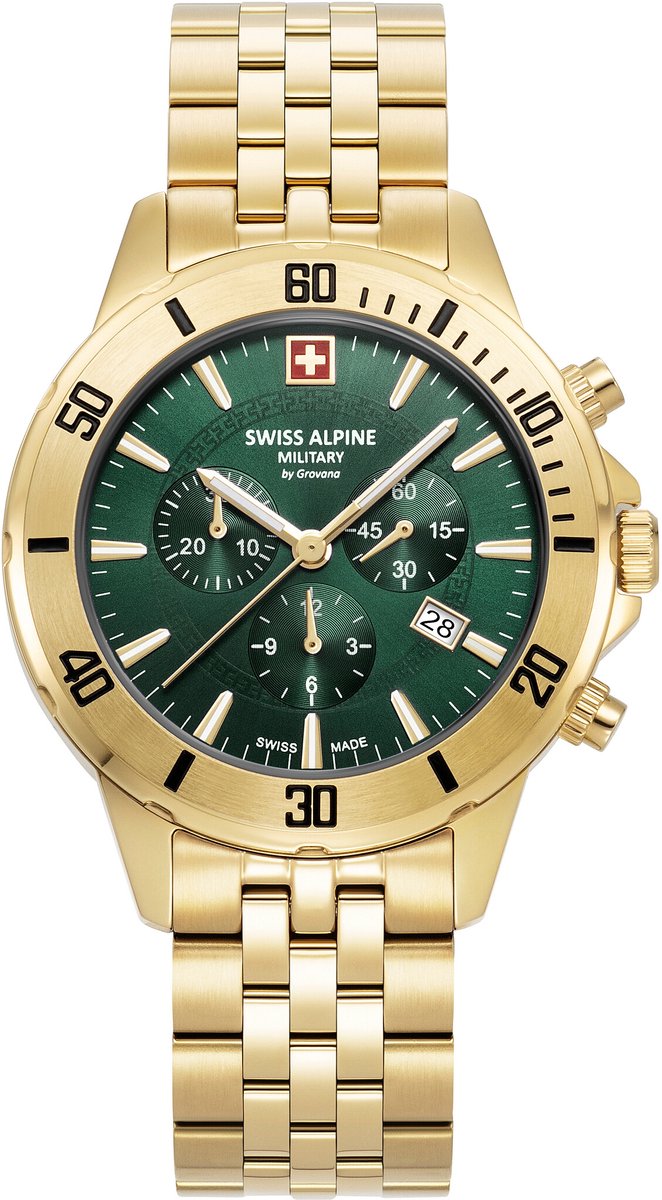 Swiss Alpine Military Cruiser Chrono SAM7024.9114 mannen horloge