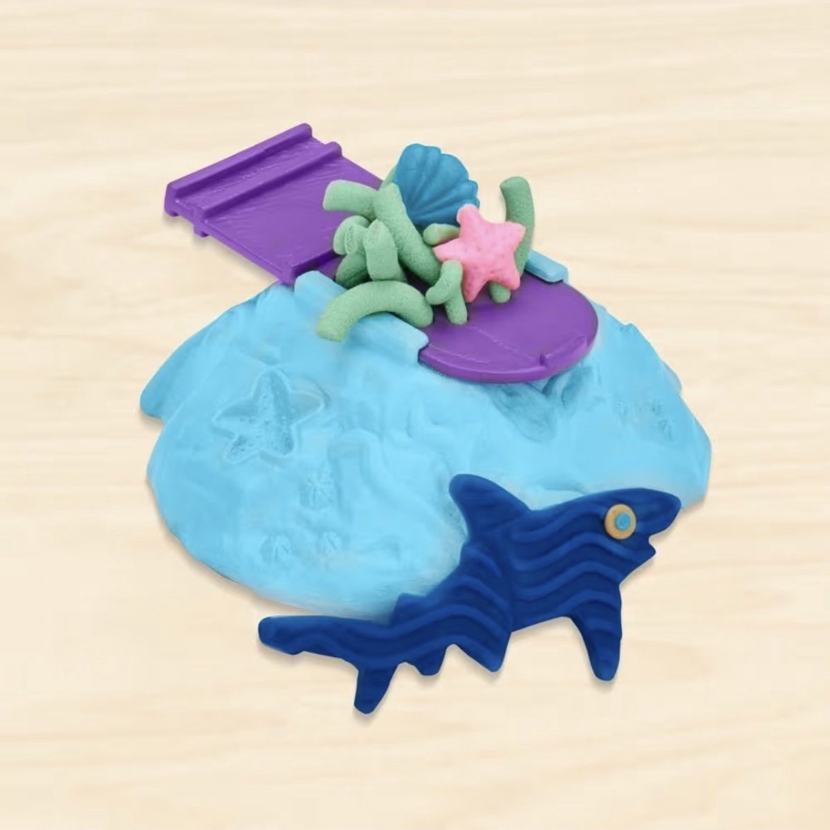 Hasbro - Play-Doh - Onderwater Wereld Set - 20 Gereedschappen + 7 kleipotjes - boetseren - kleien — cadeau in Spellen & Speelgoed - foto 2