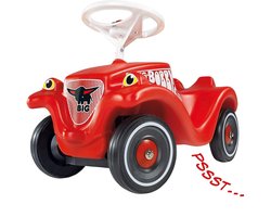 BIG Bobby Car+Whisp.Wheels+Shoe Care