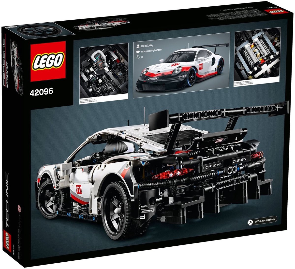 LEGO Technic Porsche 911 RSR - 42096 — afbeelding 15