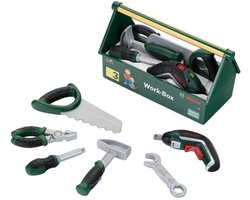 Klein Toys Bosch speelgoedwerkbank - speelgoedwerkkast - groen