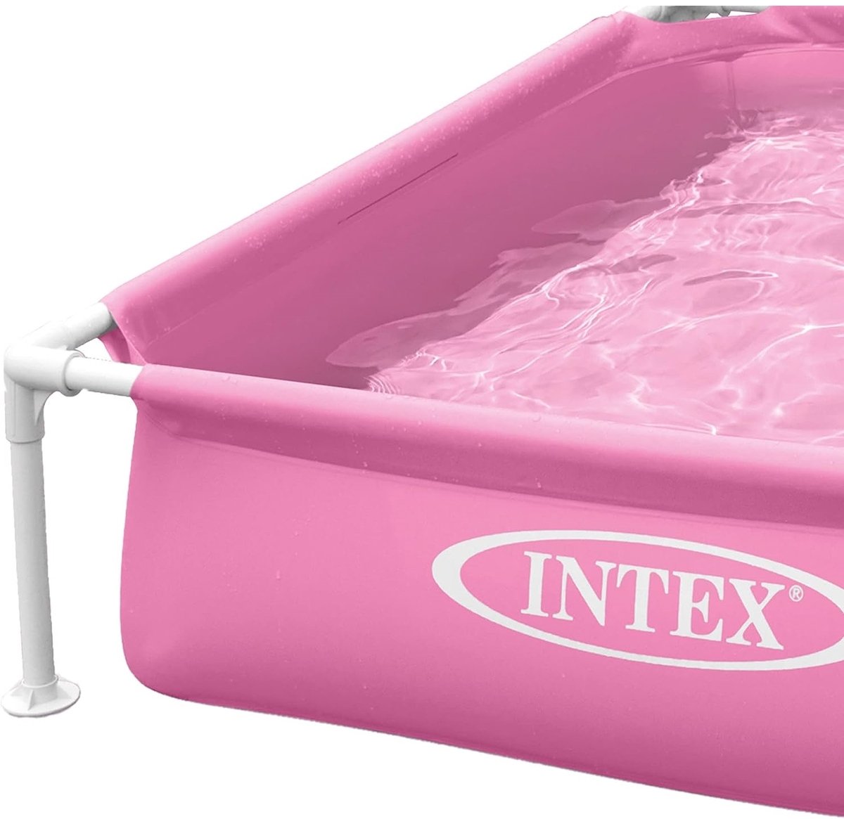 Intex Mini Frame Pool - Opzetzwembad - 122 x 122 x 30 cm - Roze — afbeelding 8