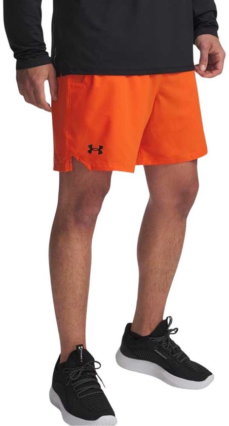 Short Under Armour Vanish 6" Oranje XL Homme