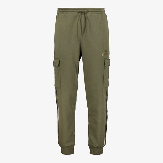 Adidas M SEA AOP PT cargo heren joggingbroek groen - Maat XL