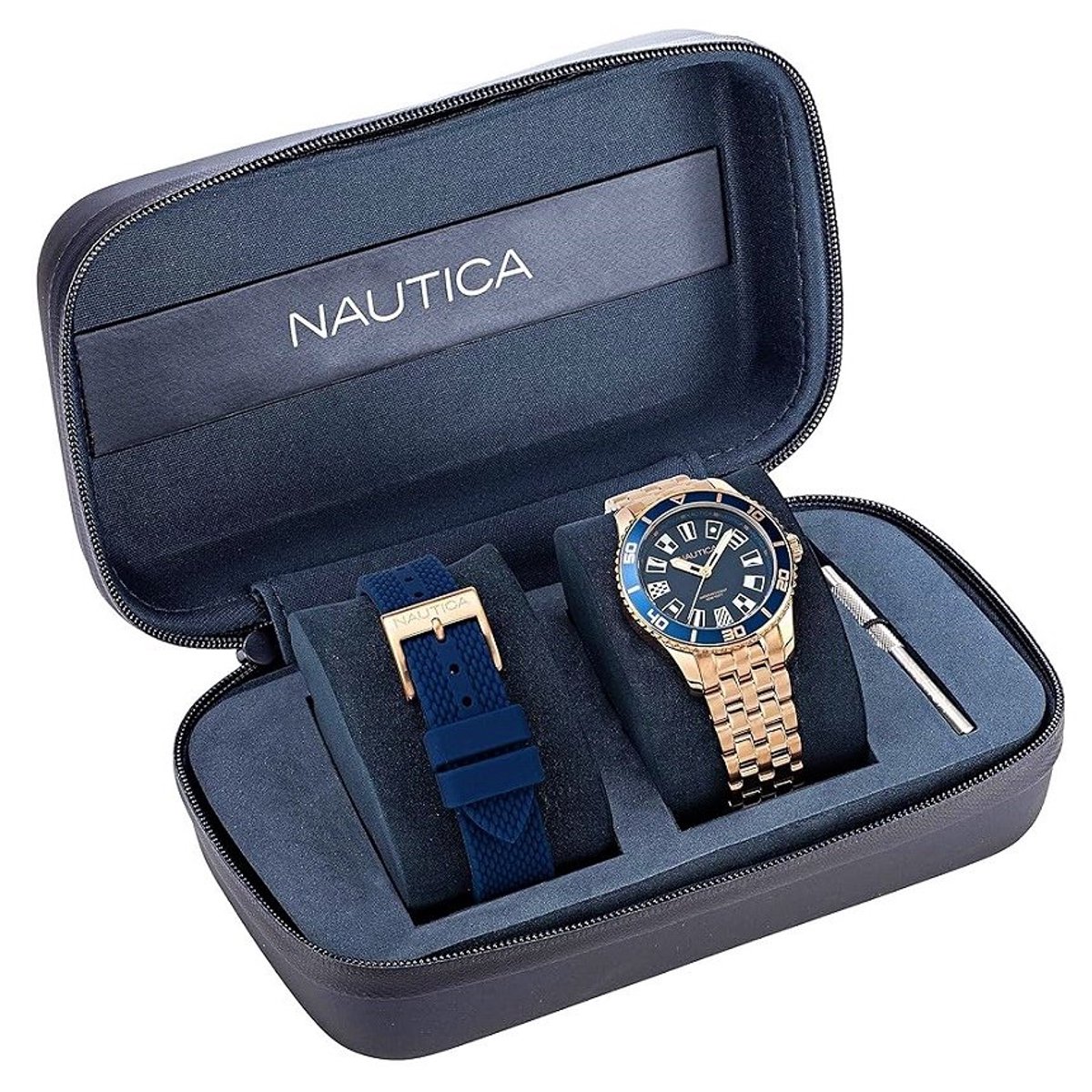 Nautica Pacific Beach Lady Set NAPPBS037 vrouwen horloge