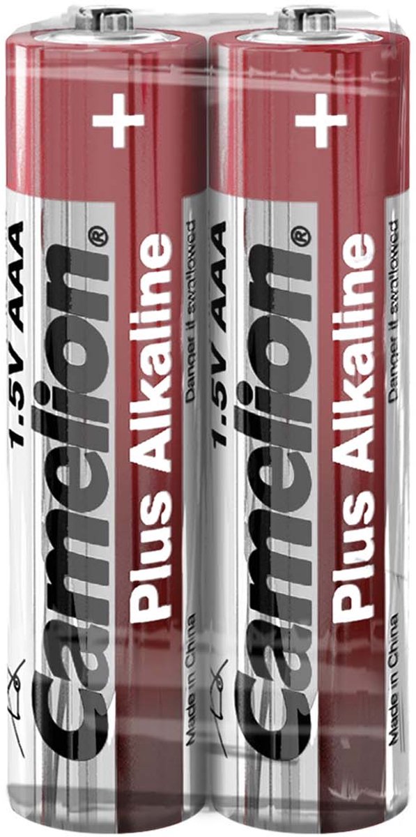 Krimp Alkaline Batterij Micro AAA LR03 verpakt in 2 krimpverpakkingen