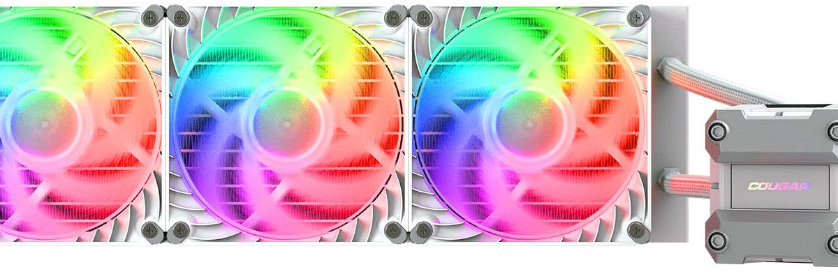 COUGAR Poseidon Ultra ARGB 360 White - Vloeistofkoelsysteem processor