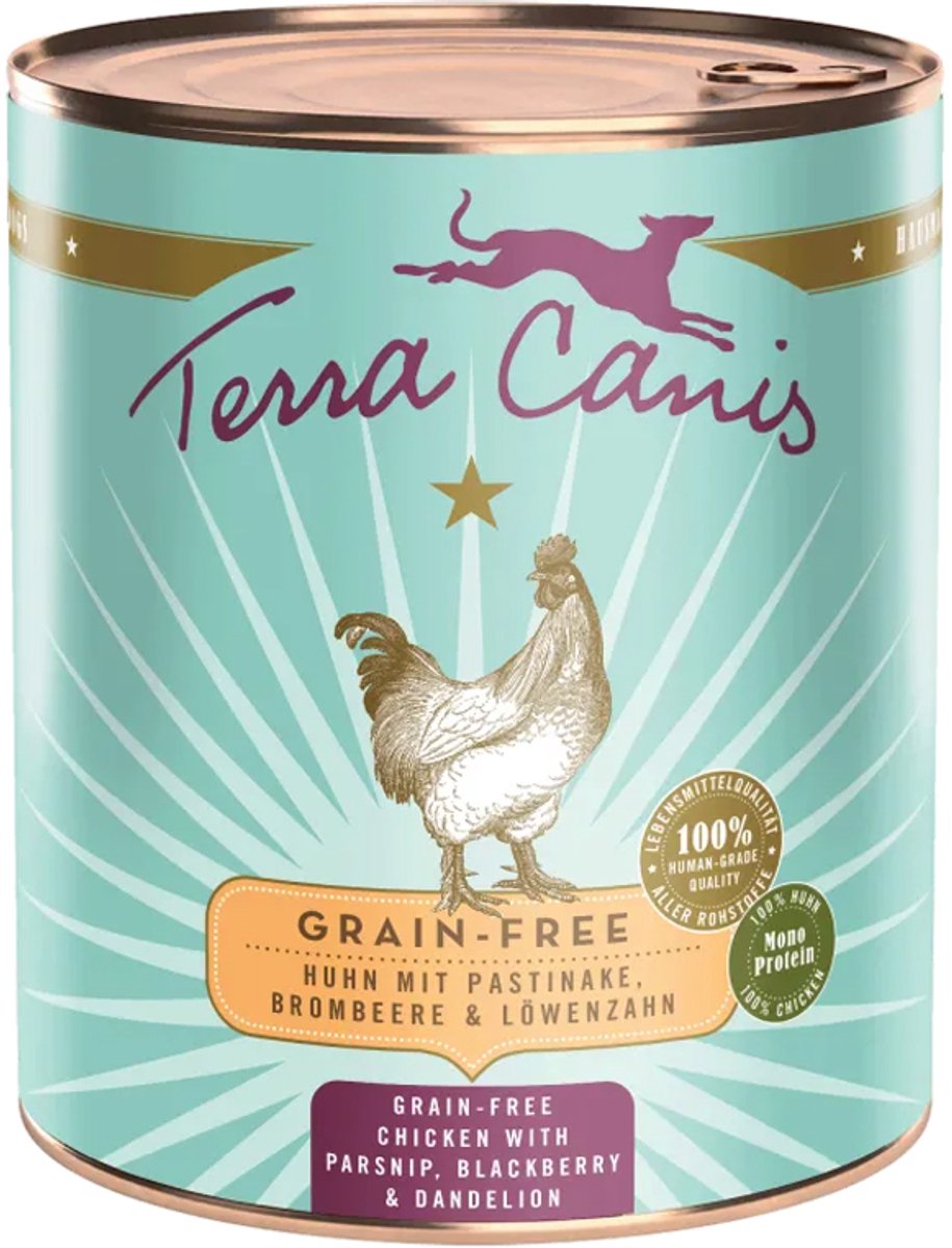Terra Canis Terra Canis Grainfree Chicken with Parsnip - 6 x 800 gram