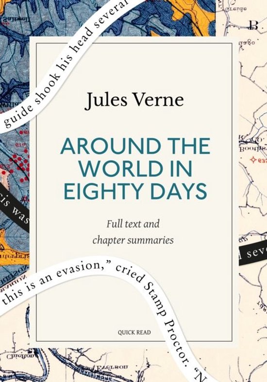 Around the World in Eighty Days: A Quick Read edition - cover