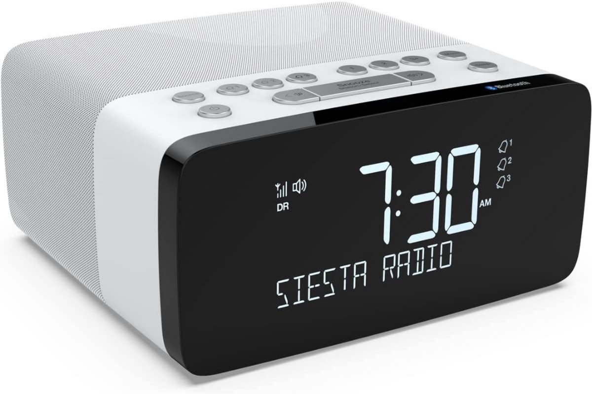ApexArte® Wekkerradio DAB Plus - Digitale Klok - Dementieklok