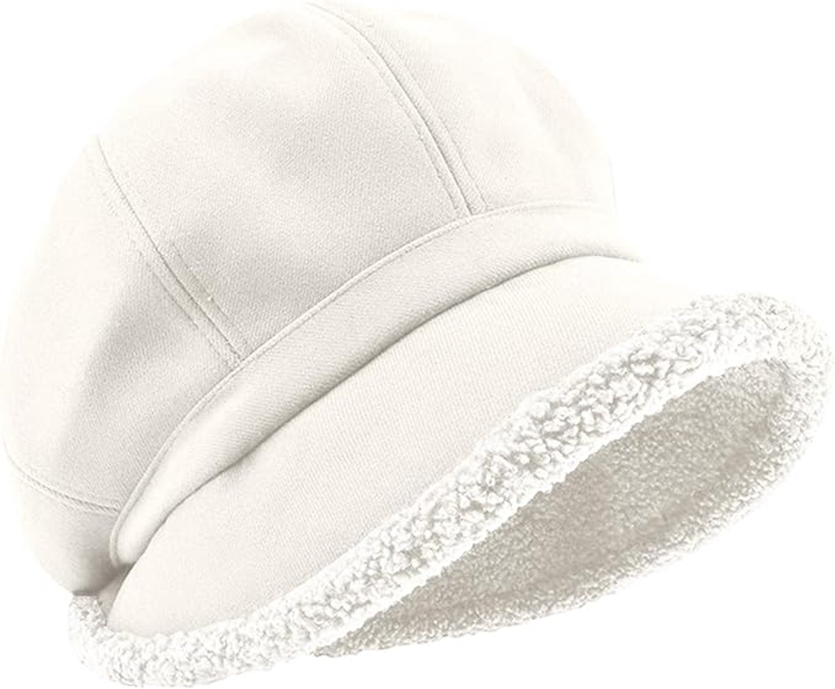 Nieuws Jongenshoed Dames Klassieke hoed Zonnehoed Brede rand Wollen Baker Herfst- en winterhoed Comfortabele brandbeveiliging