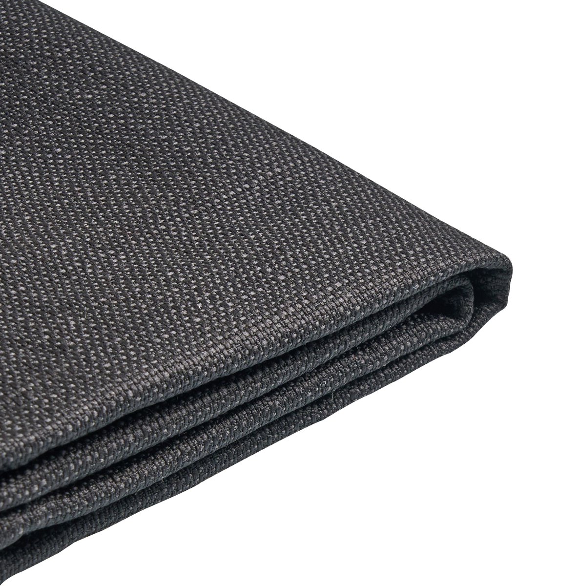 FITOU - Bekleding bed - Zwart - 140 x 200 cm - Polyester