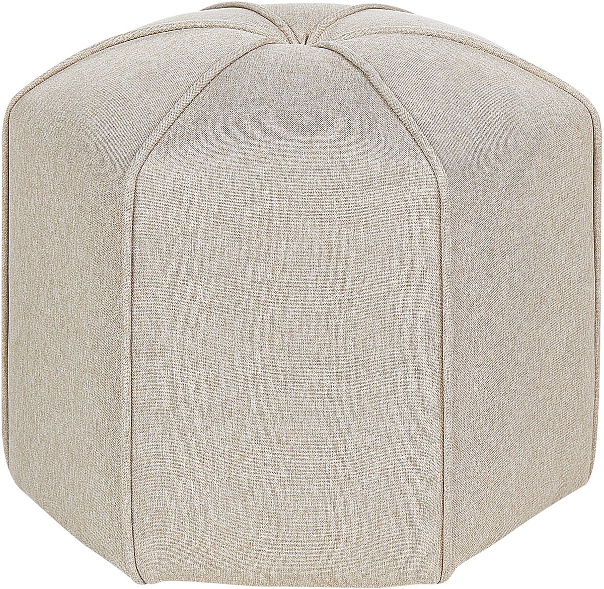 WISHEK - Poef - Beige - Linnen