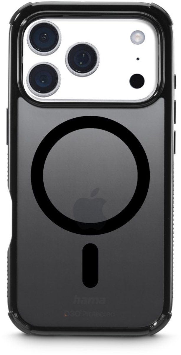 Hama hoesje geschikt voor Iphone 17 Pro - Extreme Protect MagCase - Zwart