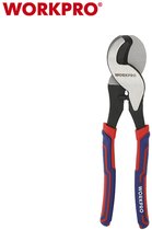 WORKPRO WP293008 Kabelknipper 235 mm – CR-V Staal | Voor Koperen & Aluminium Kabels