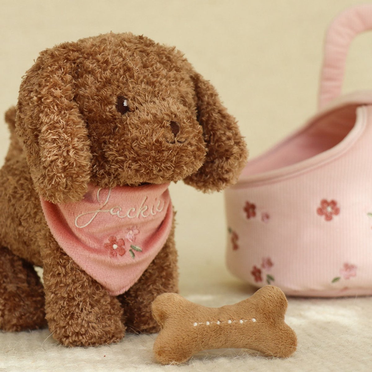 Little Dutch speelgoed Knuffelhond Jackie In Tas — afbeelding 8