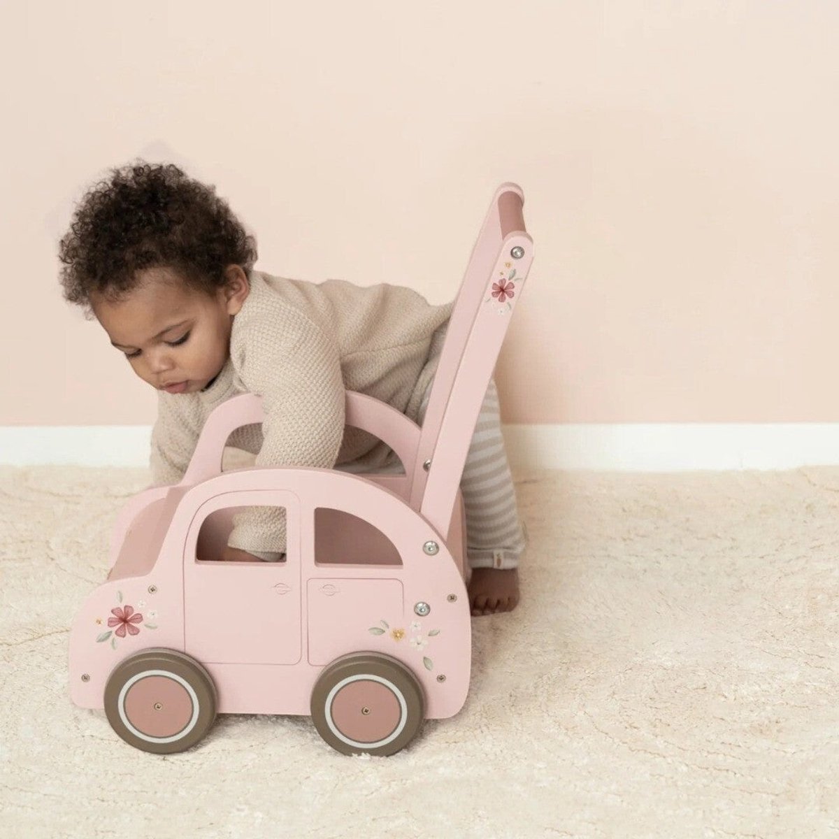 Little Dutch Loopwagen - Roze — afbeelding 17