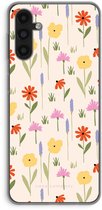 Case Company® - Hoesje geschikt voor Samsung Galaxy A13 5G hoesje - Floral - Soft Cover Telefoonhoesje - Bescherming aan alle Kanten en Schermrand